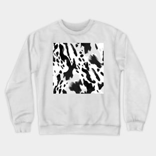 Animal Prints Cow Pattern Crewneck Sweatshirt